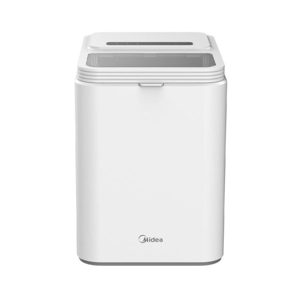 Midea Ice Maker Countertop Bullet Ice 26 lbs Daily Production 2 Ice Sizes White